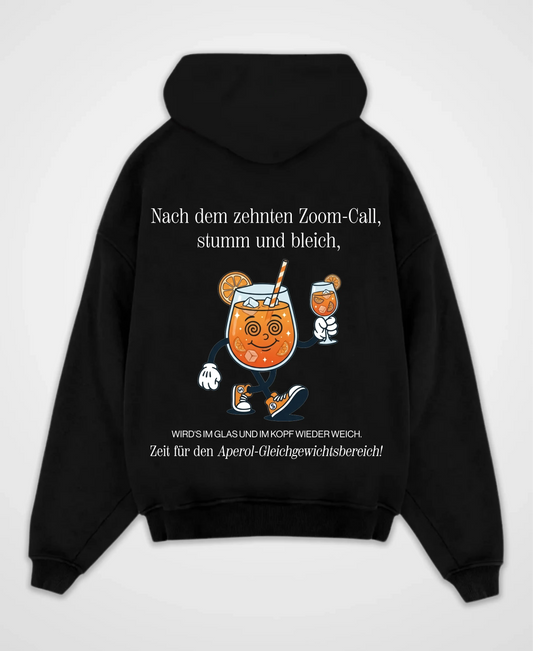 APEROL RUBBER OVERSIZED HOODIE