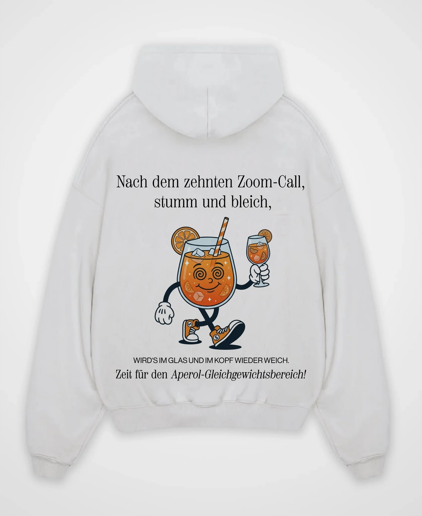 APEROL RUBBER OVERSIZED HOODIE