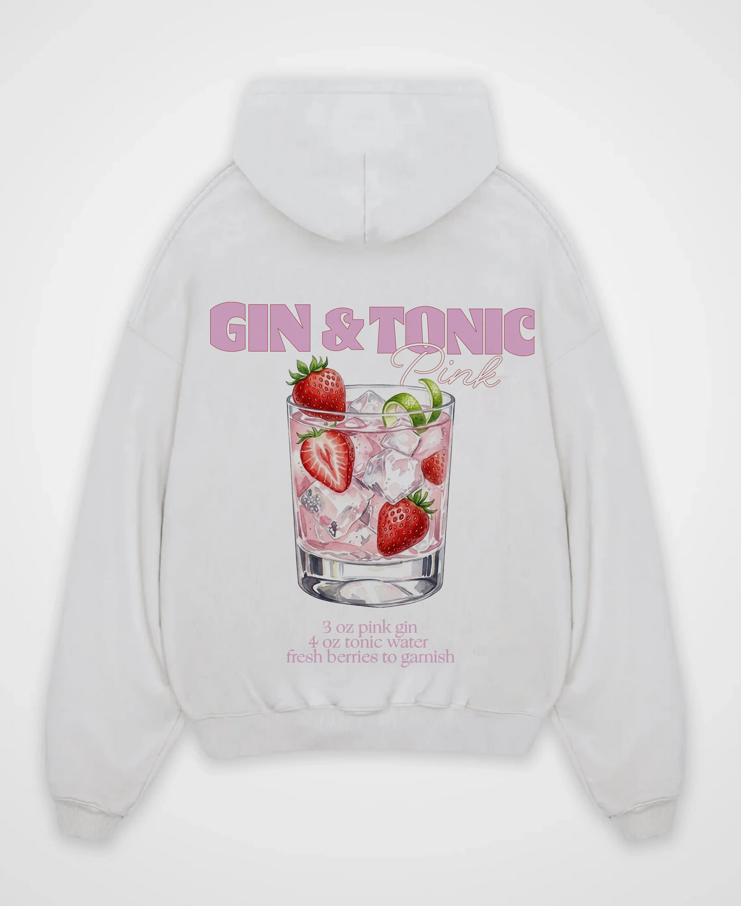 GIN & TONIC OVERSIZED HOODIE