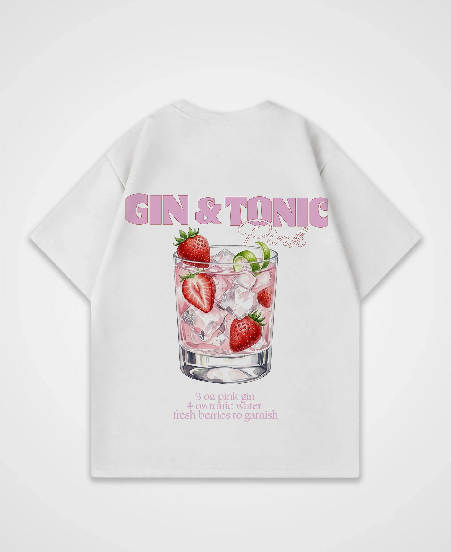 GIN & TONIC OVERSIZED SHIRT