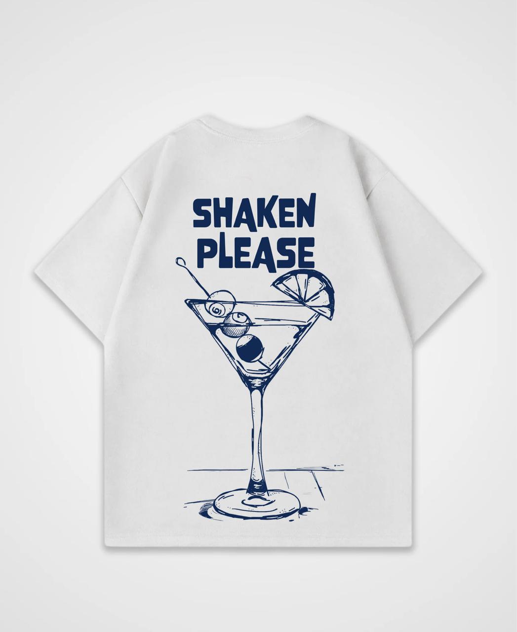 SHAKEN PLEASE OVERSIZED SHIRT