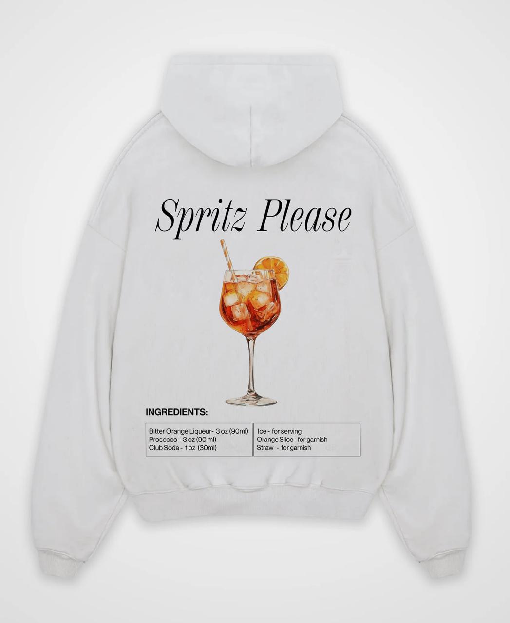SPRITZ PLEASE OVERSIZED HOODIE
