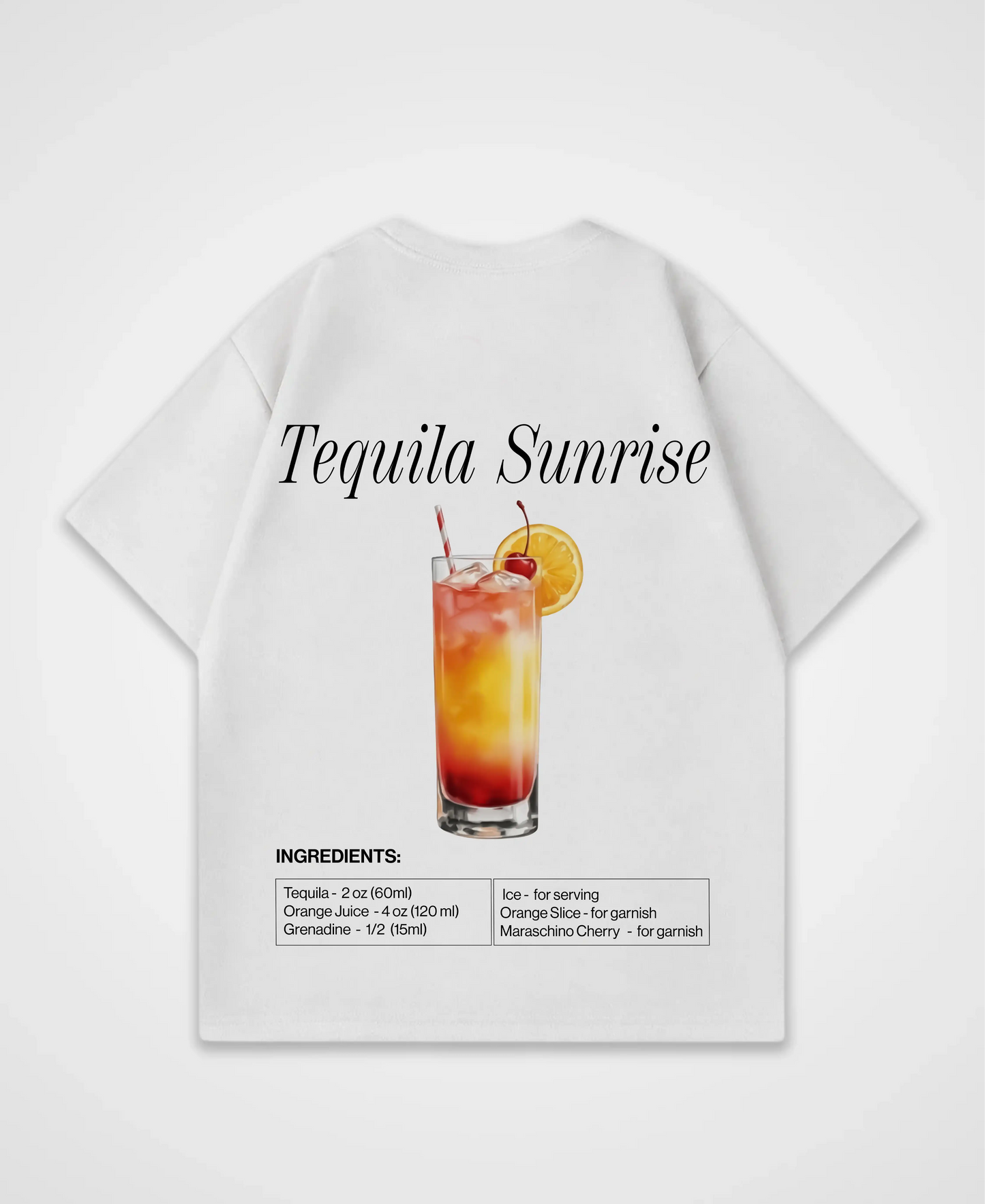 TEQUILA SUNRISE OVERSIZED SHIRT