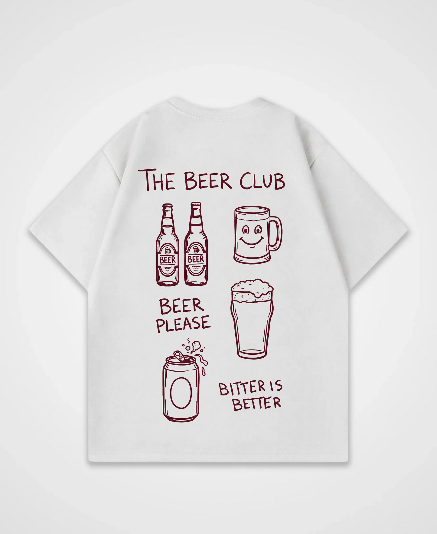 THE BEER CLUB OVERSIZED SHIRT