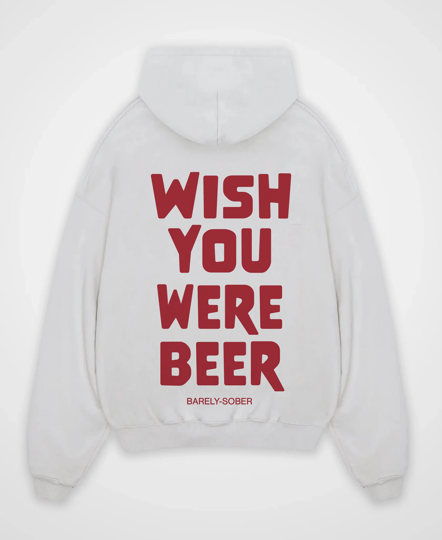 WISH YOU WERE BEER OVERSIZED HOODIE