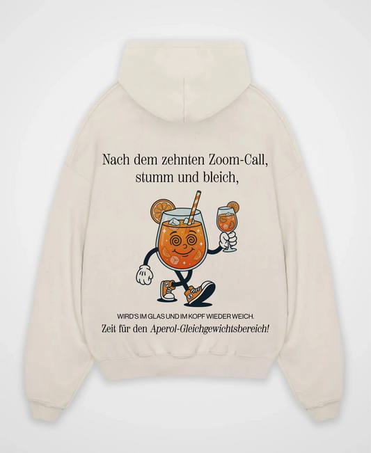 APEROL RUBBER OVERSIZED HOODIE