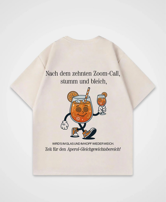 APEROL RUBBER OVERSIZED SHIRT