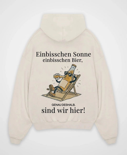 EIN BISSCHEN SONNE OVERSIZED HOODIE