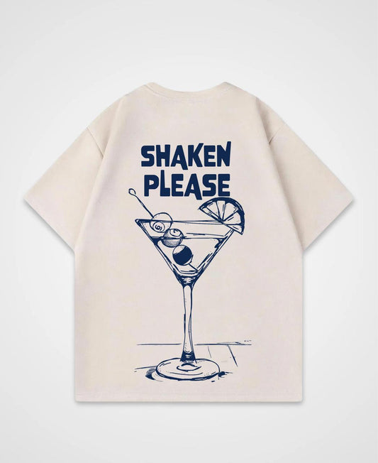SHAKEN PLEASE OVERSIZED SHIRT