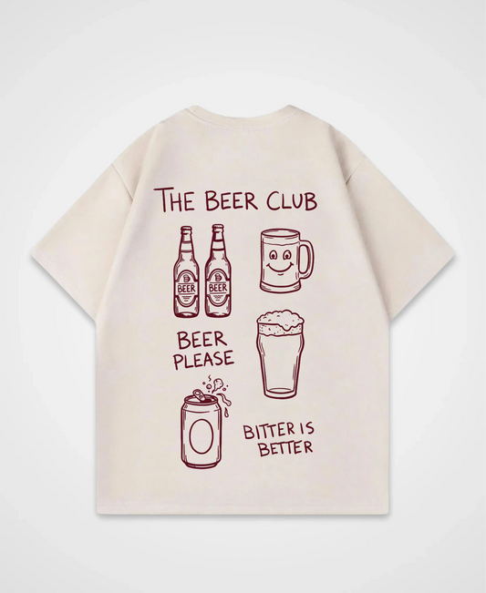 THE BEER CLUB OVERSIZED SHIRT